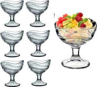 BINZO Glass Dessert Bowl