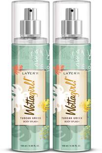 LAYER'R Wottagirl Tuscan Green Fragrant Long Lasting Body Spray  -  For Women