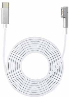 microware USB C Type C to Mag-safe 1 L-Tip Power Adapter Cable for Mac Book & Mac Book Air 85 W Adapter
