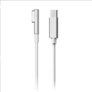 microware Type C to Magsafe1 Cable Charging MacBook air/pro work with USB-C Power Adapter 85 W Adapter