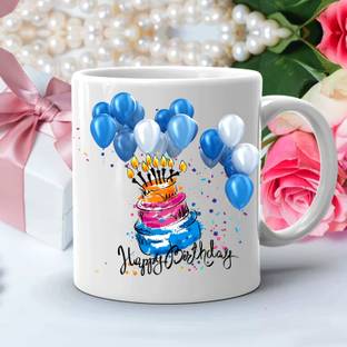 JIKRAA Birthday Gift Ceramic Coffee Mug