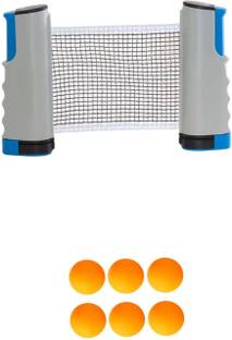 Forgesy Foldable & Portable Innovative Retractable Table Tennis Table Tennis Net combo Table Tennis Net