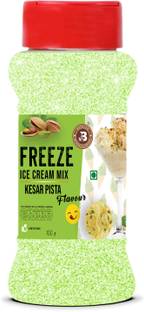 Brew Lab Instant Kesar Pista Freeze Ice cream Mix Powder |For Tasty & Delicious IceCream 100 g