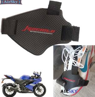 AIRSKY AK6_Shoe Protector Gear Shift Scuff Mark Protection Shifter Cover for Motorcycle Silicone Black Boots Shoe Cover