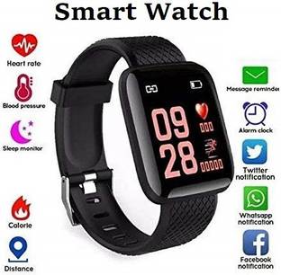 Ykarn Trades VI69_ID116 Pro Multi Watch Face, Step Count Smart Watch Black Only (Pack of 1)