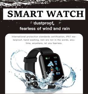 Ykarn Trades VI173_ID116 Pro Sleep Monitor, Step Count Smart Watch Black Only (Pack of 1)