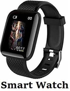 Ykarn Trades VI110_ID116 Plus Multi Sports Mode, Step Count Smart Watch Black(Pack of 1)