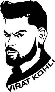 Delight Decor 46 cm Virat Kohli Self Adhesive Sticker