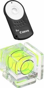 quikprof 1-Axis Bubble And Canon remote ForEOS 60D 70D 77D 80D 7D 5D Mark II III IV  Camera Remote Control
