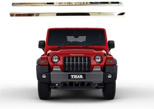 Goodzup window garnish (set of 2pcs) of mahindra thar Chrome MAHINDRA Thar Front Garnish
