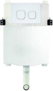 Parryware Concealed Cistern with Flush Plate (White 9 L) 003 Dual Flush Tank
