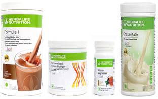Herbalife Nutrition FORMULA1CHOCOLATE500 G PROTIEN 200 G ENERGY DRINK TULSI 50 G SHAKEMATE 500 G Plant-Based Protein