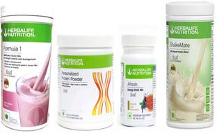 Herbalife Nutrition FORMULA1ROSEKHEER500PROTIEN 200GAFRESH ENERGY DRINK TULSI 50 G SHAKEMATE 500 G Protein Shake
