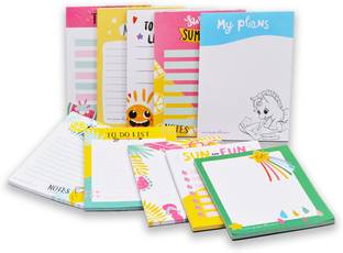 Flipkart SmartBuy Notepad To Do List Planner, Unicorn Diary for Women StationeryItem Farewell Gift Pocket-size Note Pad NO 50 Pages