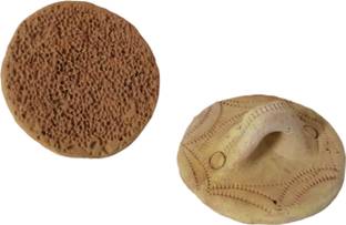 NAVIRA HANDICRAFT Indian Bath Accessories Mitti Body & Foot Scrub, Dead Skin Remover Pumice Stone
