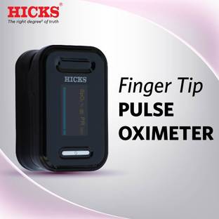 Hicks Fingertip - SpO2 & Pulse Rate - OLED Display - 6 Display Modes Pulse Oximeter