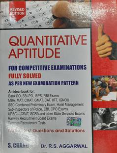 Quantity Aptitude For Competitive Examination Fully Solved By Dr RS Aggarwal