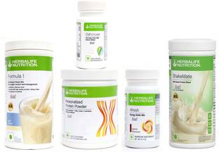 Herbalife Nutrition KULFI 500PROTIEN 200 ENERGYDRINK ELAICHI 50 SHAKEMATE 500 CELL U LOSS 50 50 G Protein Shake