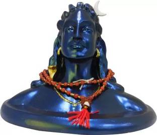 NAVYAKSH Adiyogi Shiv ji Statue for Home Decor I Decorative Showpiece Decorative Showpiece  -  12 cm