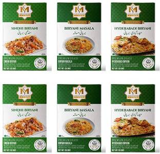 Mirza Sahab Spice Combo Biryani Masala 2 Hyderabadi Biryani Masala 2 Sindhi Biryani Masala 2