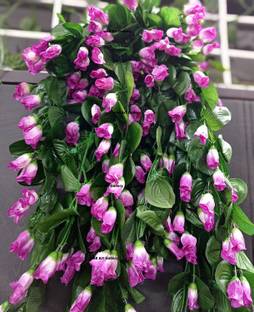 well art gallery Purple Orchids Artificial Flower
