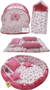 Fareto Baby Complete Sleeping Essentials(0-6 Months) Standard Crib