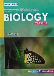 Noootan UP Board Biology Textbook for Class 12th Academic Year 2025-26  - Nageen Prakashan