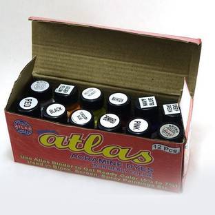 Atlas Colours Pigment Dyes , Used For Block Printing,screen Printing,spray Printing ,Tie And Dye Etc