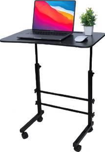 Rellon Laptop Table Study Table Bed Table Adjustable Height, Portable, Wood Portable Laptop Table