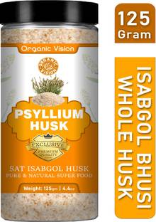 Organic Vision Isabgol Husk | Psyllium Husk Whole High in Fiber