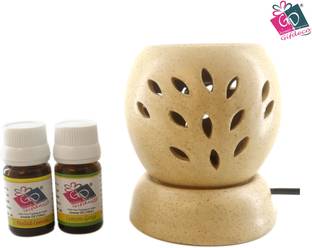 GIFDECO LEMON GRASS 10 ml, PEELED LEMON 10 ml Aroma Oil, Diffuser, Diffuser Set ED-BB-05