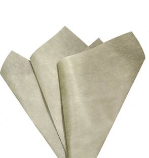 3A Featuretail 15pc Mehndi Green Non Woven for Gift/Flowers Making & Bouquet Wrapping