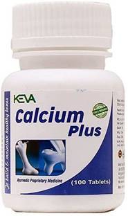 KEVA Calcium Plus Tablets -100 (Tab) Helps to maintain the strong and healthy bones