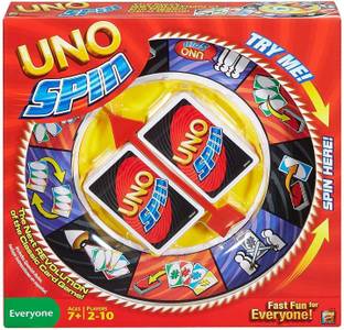 Honch UNO Card Game for Family Night, Travel Game & Gift for Kids for 2-10 Players Party & Fun Board Game