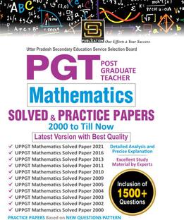 UP PGT Mathematics Solved Papers & Practice Sets - SD Publication