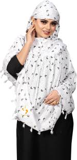 VICHARAN Polycotton Printed Burqa With Hijab