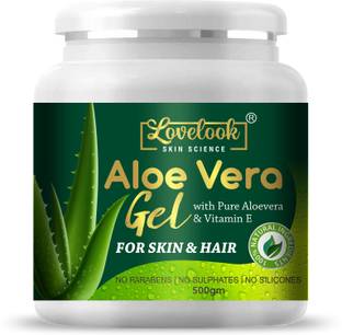 Lovelook 100% Pure Aloe Vera Gel for Beautiful Face, Skin & Hair