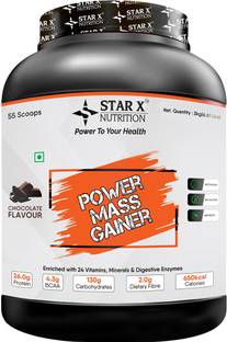 Star X nutrition Power Weight Gainers/Mass Gainers