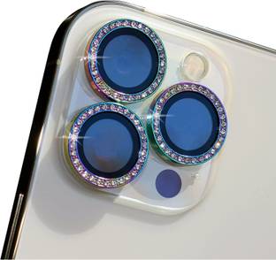 Casesily Camera Lens Protector for Apple iPhone 12 Pro Max Diamond Lens Ring Protector Scratch Resistant