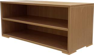 MONTAGE Modern Wooden Shoe Rack Organizer Space-Saving Storage Solution Engineered Wood Shoe Rack