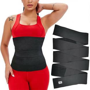 COIF Belly Wrap Belt Elastic Band Weight Loss Flat Belly Abdominal Tummy Waist Wrap Abdominal Belt