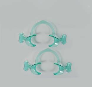 Dentosmile Flexi Premium Retractor in Transparent Green Colour, Small(2) Hand Held Retractor