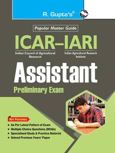 ICAR-IARI: Assistant Preliminary Exam Guide(English)