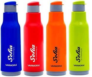 VARMORA 600ML Sofia Water Bottle sf4 MULTICOLOR 600 ml Flask
