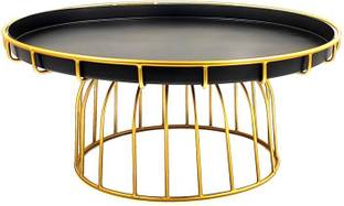 Dsh Cake Cupcake Display Stand Multipurpose for Birthday Party ( Black & Gold) Big Iron Cake Server