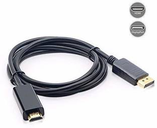 microware HDMI Cable 1.5 m DisplayPort (DP) to HDMI cable converter for extend and mirror screen on display