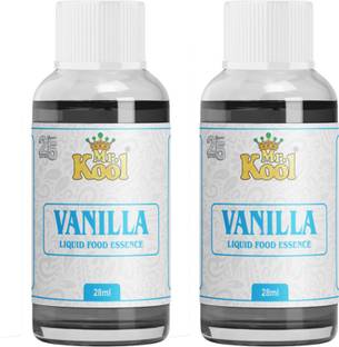 Mr.Kool Food Essence Vanilla 28ml.Pack Of 2.Food Essence For Baking Cake Vanilla Liquid Food Essence