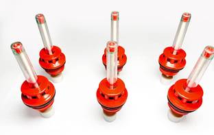 Tovokart Inverter battery water level float indicator cap set of 6 pieces (30 mm thread) Height Gauge