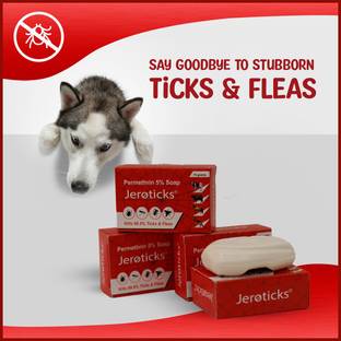 Jeroticks Flea & Tick Control Soap Pet Dewormer
