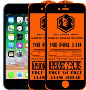 TWIGLO Edge To Edge Tempered Glass for Apple iPhone 7 Plus